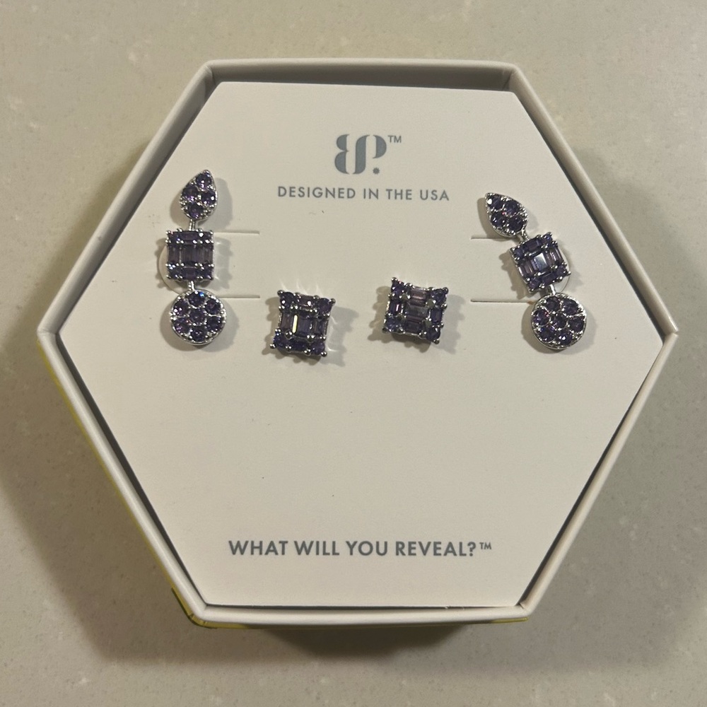 Sterling Silver Stud Set